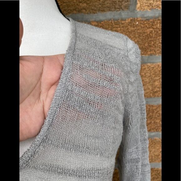 Helmut Lang sheer tunic sweater - Picture 3 of 8